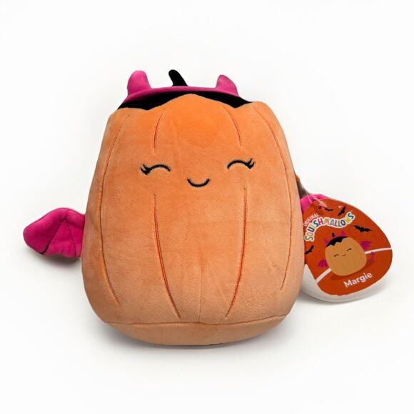 Squishmallows Margie the Devil Pumpkin 8" NWT, 2024‎ Halloween, Free Shipping - Picture 1 of 7